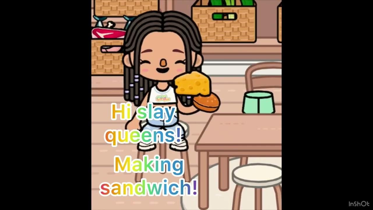 Making sandwiches 🥪 in Toca boca | lottiexkyleia - YouTube - How To Make A Sandwich In Toca Boca