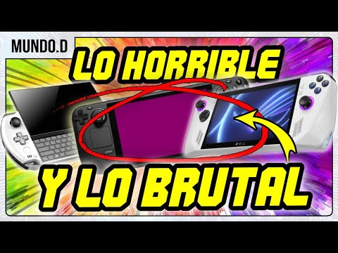 🔴 Lo HORRIBLE y lo BRUTAL de Steam Deck, Asus ROG Ally... que ESTÁN provocando en el VIDEOJUEGO