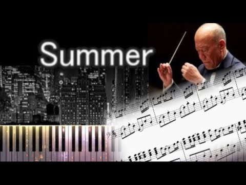 Summer (中級ピアノ楽譜) - 久石譲