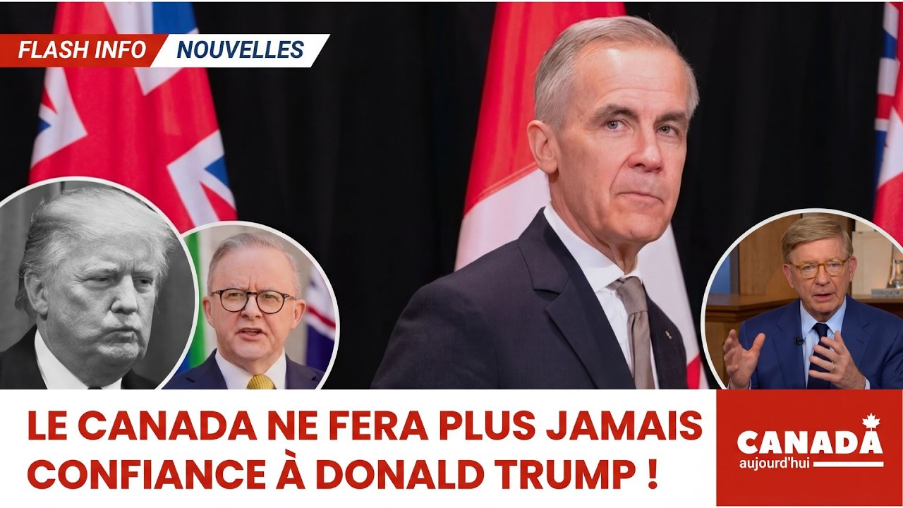 IL Y A 1H : Carney Reçoit une Ovation Debout en Australie — Trump Regarde depuis les Gradins