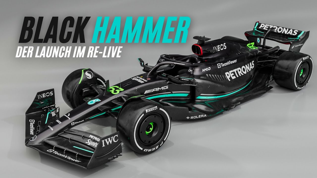 Lackierungs-Hammer Der Launch des Mercedes F1 W14 im Re-Live