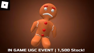 [EVENT/1,500 STOCK] How To Get The FREE *Gingerbread Buddy* | ROBLOX Tug Of War Simulator ^^ screenshot 5