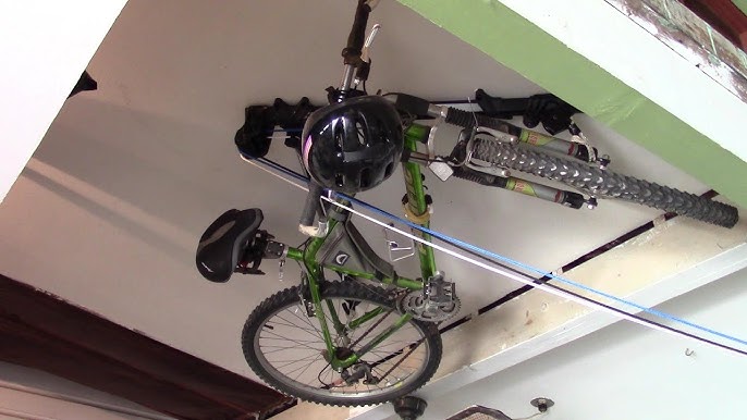 Ceiling Hydro Pneumatic Bike Rack