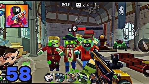 Pixel Combat : Pixel Combat Zombie Strike Gameplay Walkthrough Part #58 (ios android)