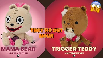 New Dark Deception Mama Bear & Trigger Teddy Plushies Are Out Now!!!