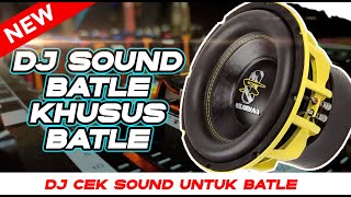 DJ CEK SOUND MINIATUR SOUND BATLE BASS BALAP