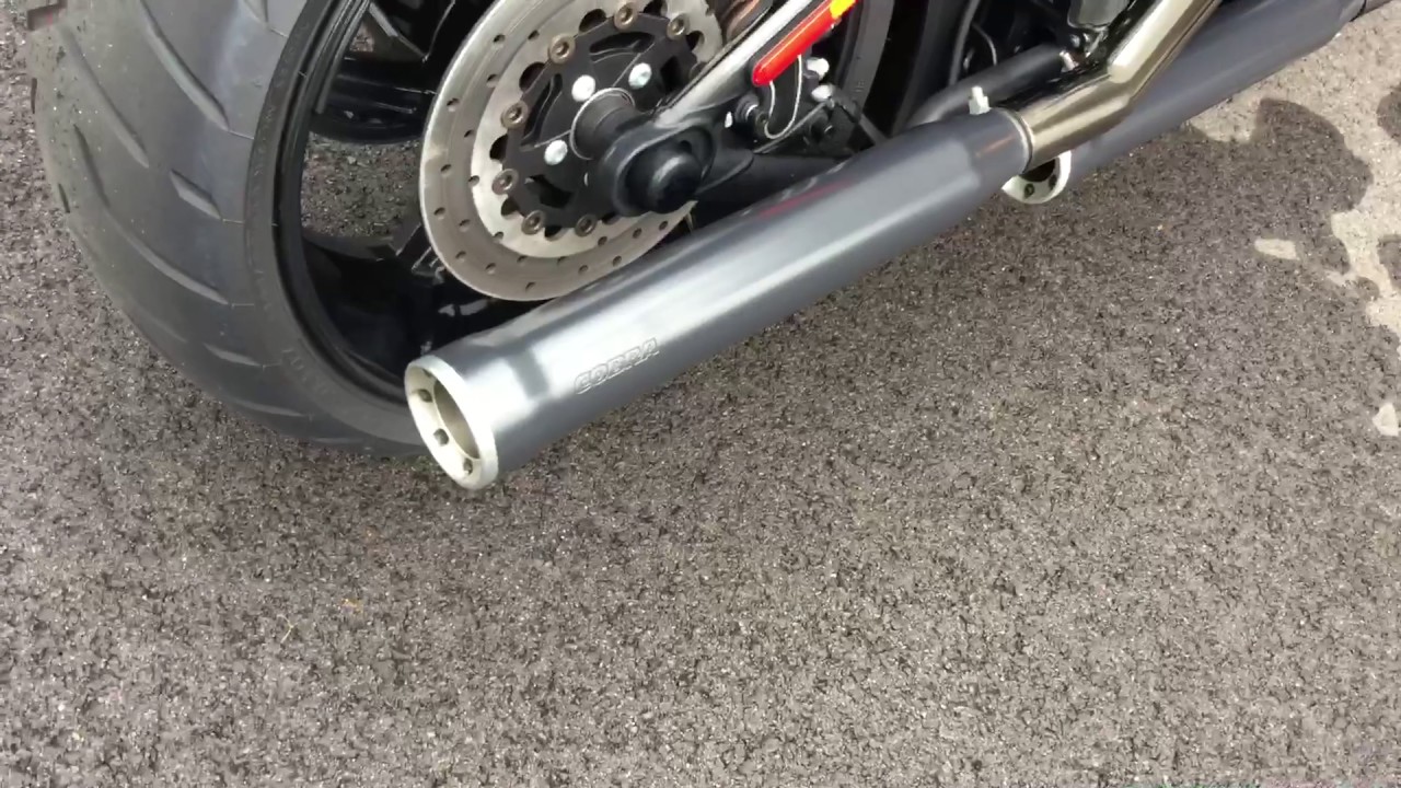 2016 Harley CVO Breakout Cobra Exhaust