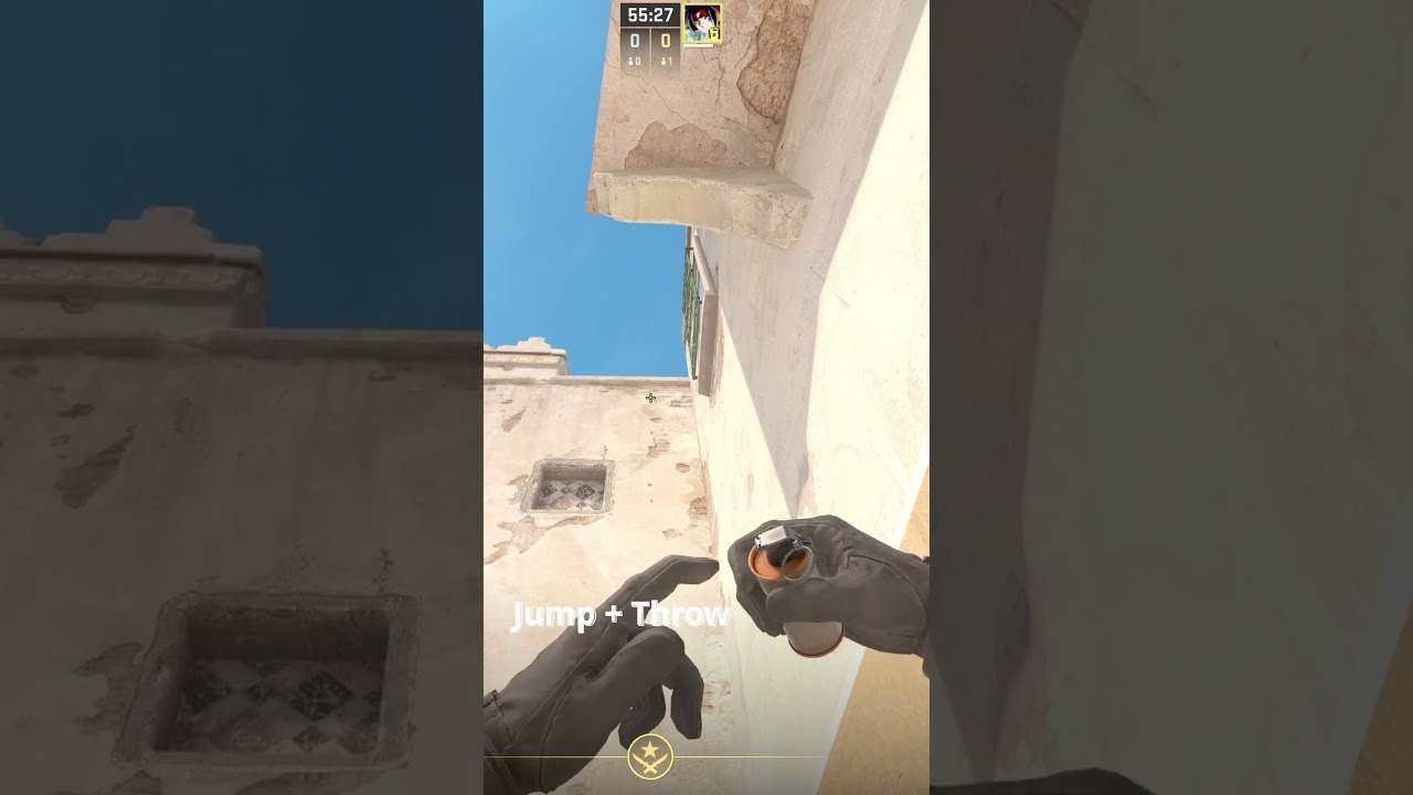 Dust II B Site Smokes - Full B Site Smokes from one Position | Cs2 Dust 2 Smokes