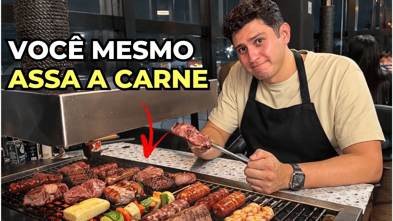 Essa CHURRASCARIA em Curitiba funciona DIFERENTE DE TUDO