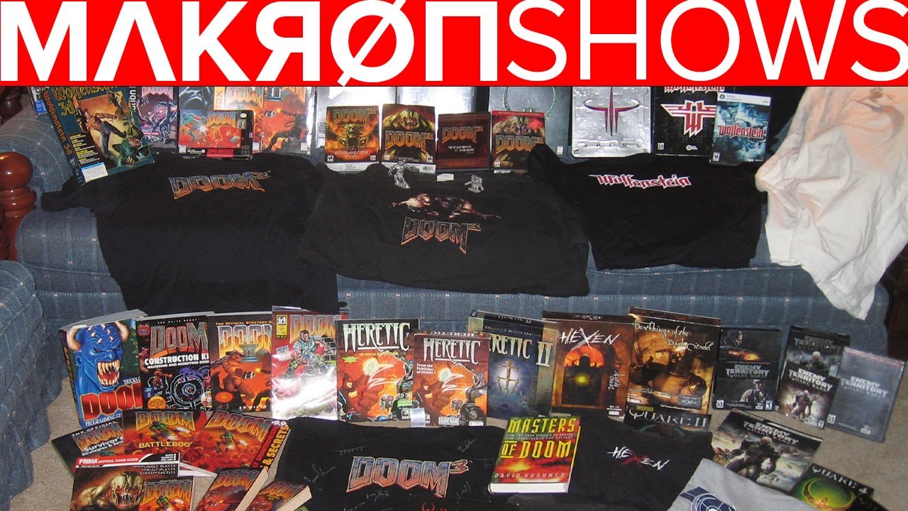 My id Software collection featured at Quakecon 2011