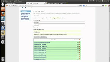 App Crud con Framework Yii (Segunda parte /4)