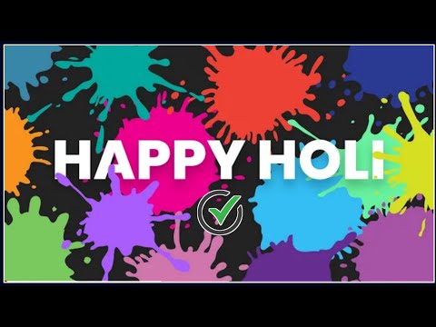 Holi Celebration by coding Using HTML, CSS, Js | #holi #holicelebration #coding