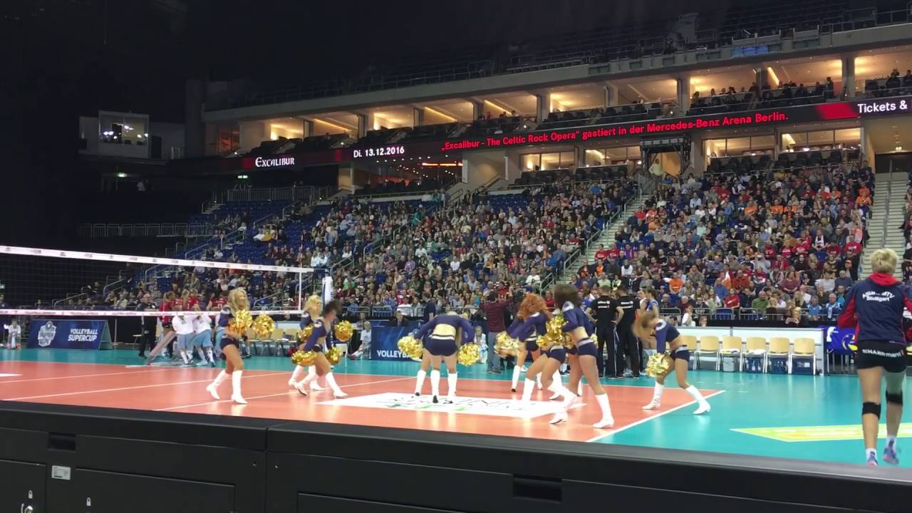 Alba Dancers beim Volleyball Supercup YouTube
