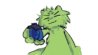 [rain world animation] - saint's blue fruit