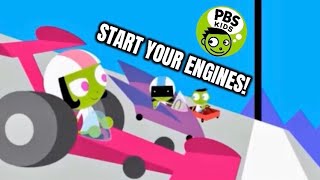 Pbs Kids Start Your Engines Menu