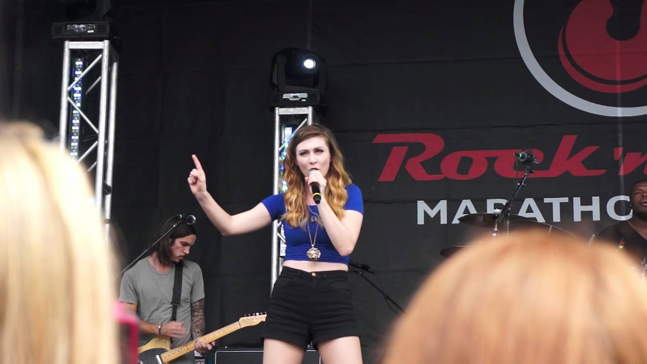 [HD] Karmin - Coming Up Strong LIVE @ Rock n Roll Marathon Series 081912