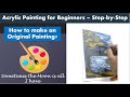 [#33] It's so Easy to make an Original Painting, Acrylic Painting, Painting Ideas, XPERTARTS