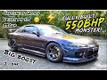 *BTS OFFICIALLY GASSED* REVIEWS MY 550HP S15 ON HIGH BOOST 😈😈