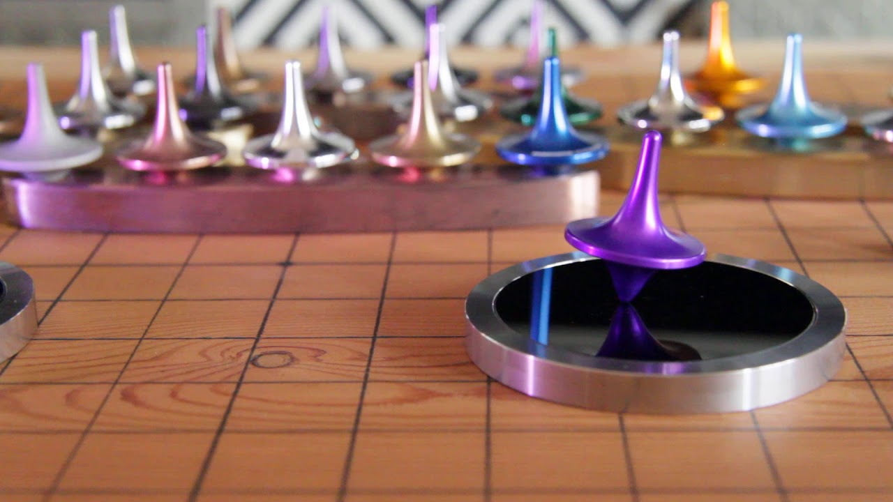 ForeverSpin Spinning Top - Purple Anodised Aluminium - Special Edition Top... don't scratch it!