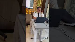 Pembekalan Pra OJT w/Capt.David Sumakud Deputi General Aviasi Persatuan Profesi Pilot Indonesia.