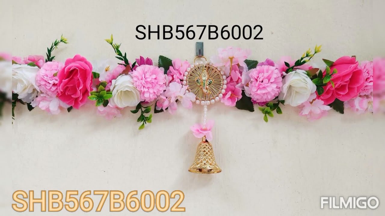 Flower Toran with Hanging | 8889905600 | Toran Manufacturer | 