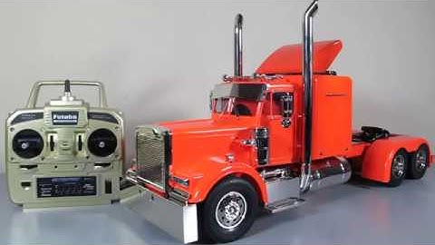 Tamiya RED Grand Hauler with MFC-01 Futaba T4YF