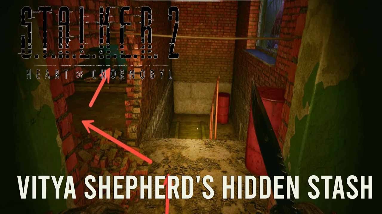 Vitya Shepherd's PDA and Vitya Shepherd's Stash Side Quest Location   - S.T.A.L.K.E.R. 2