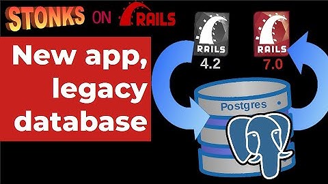 How to do a major Rails version jump (from 4.2 to 7.0) by refactoring the legacy code into a new app