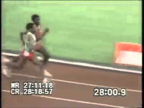 Runner Smacks Another Track Star On The Back Of His Head During Olympic Race!