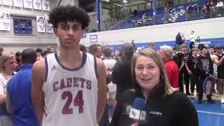 Postgame Interview with Marmion Academy's Trevon Roots