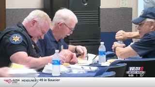 Back the Blue lunch held at Harrison County Jail