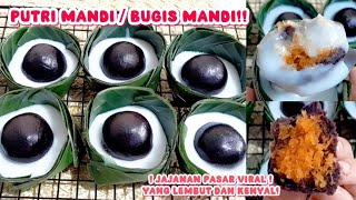 Resep Putri Mandi  Bugis Mandi Jajanan Pasar Viral Yang Lembut Dan Kenyal