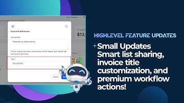 Small Updates    Smart list sharing, invoice title customization, and premium workflow actions!
