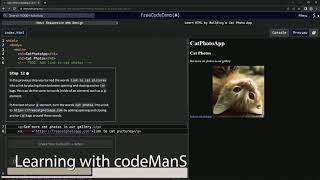 Learn HTML with freeCodeCamp (New) Responsive Web Design - Cat Photo App: Step 12