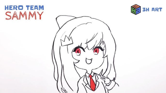 Hero Team] Hướng Dẫn Vẽ Sammy Đào Dễ Dàng, Đơn Giản | Anh Em Tốt - Youtube