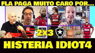 SAMPAOLI É MALUCO ISSO QUE ELE FEZ FOI... FLAMENGO PAGA CARO POR... FLAMENGO 2X3 BOTAFOGO.