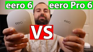 eero 6 VS eero Pro 6 Review | Watch Before You Buy | Mesh Wifi Options, Speed Tests and Range