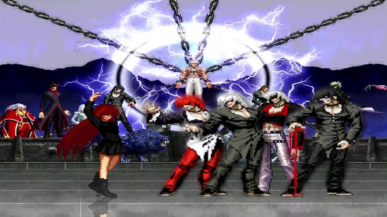 [KOF MUGEN] Akiha Yagami VS Element Team - YouTube