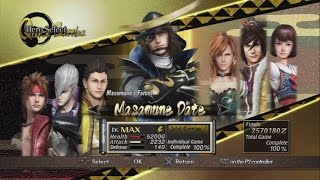 Sengoku Basara: Samurai Heroes All Characters [PS3]