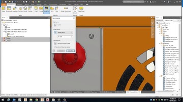 Inventor Drawing view - Break out