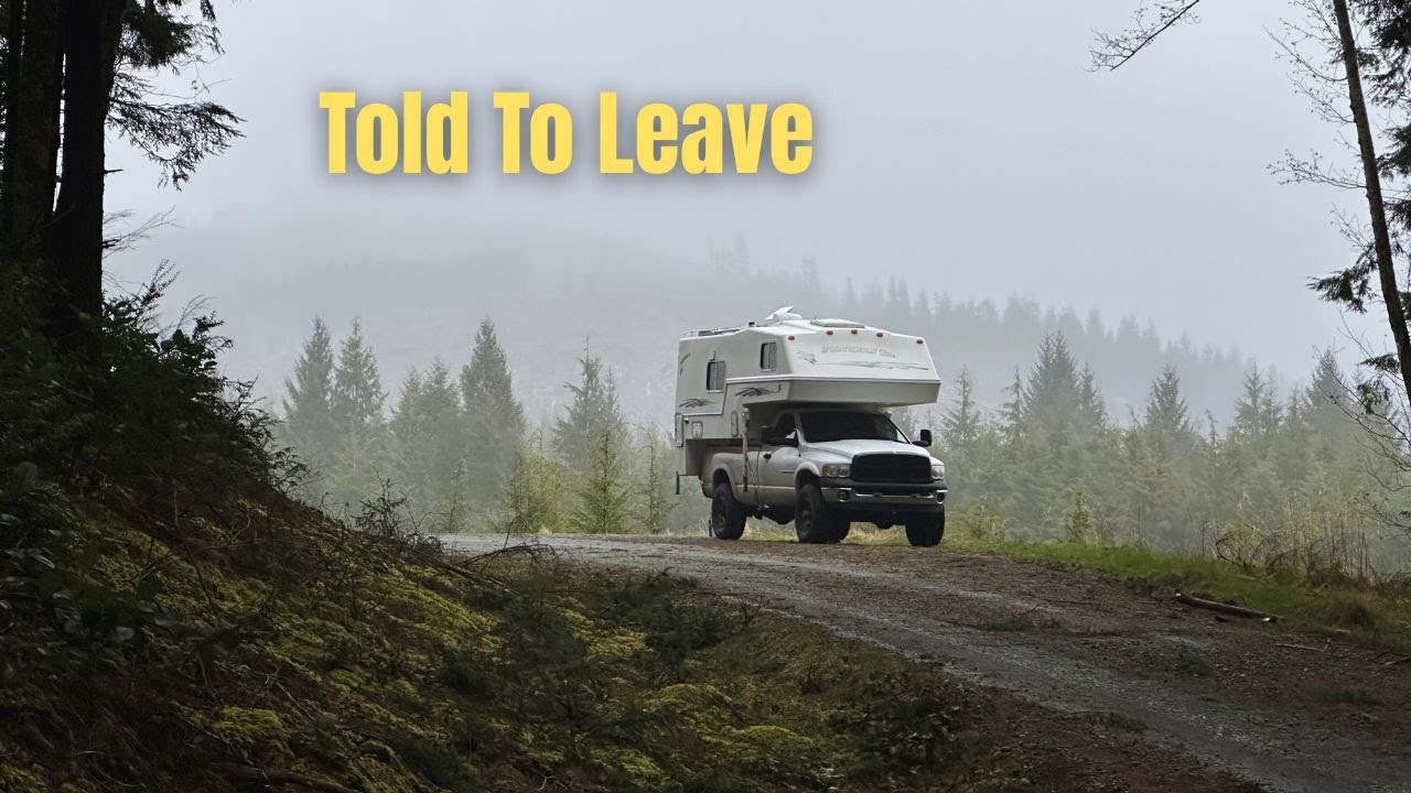 BY NOT WHO You'd Expect! Truck Camping In The Olympic National Forest