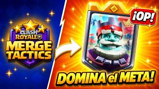 El REY ROYALE está OP y AHORA  DOMINA el META de MERGE TACTICS