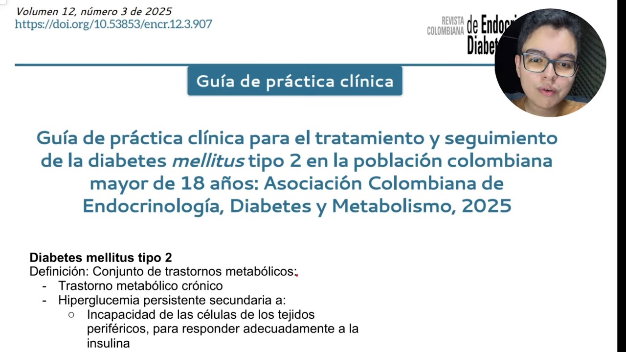 Guía Colombiana de Diabetes 2025 (Asociación Colombiana de Endocrinología)