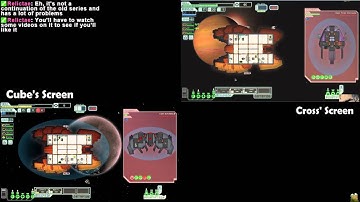Split-Screen FTL: Faster Than Light with Cube and Cross - Terrible Rock Ships