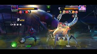 Spiderman 2099 vs Node 47 Mojo Tier 1 Off Season AW MCOC