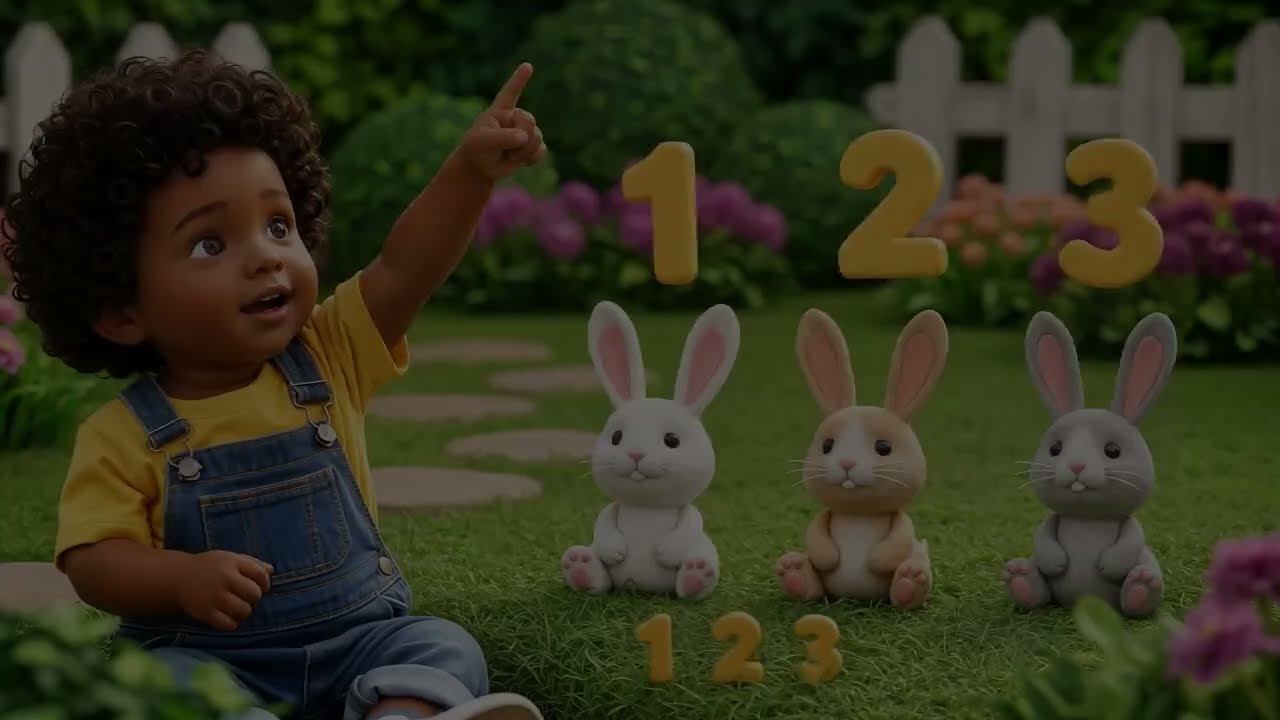 Five Little Rabbits in the Garden 🌱