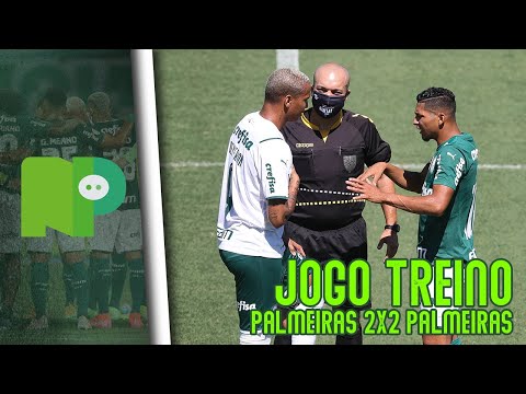 VEJA OS GOLS DO JOGO TREINO NA ACADEMIA - PALMEIRAS 2x2 PALMEIRAS