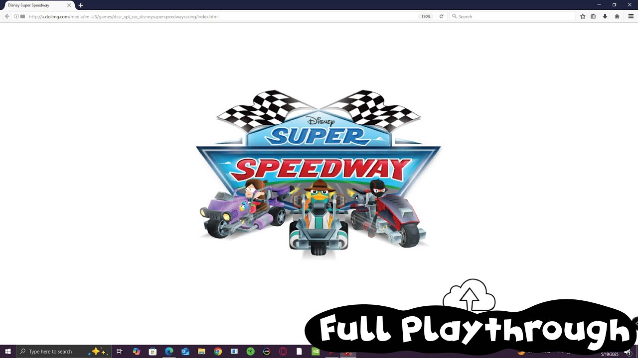 Disney Super Speedway - Full Playthrough - No Commentary