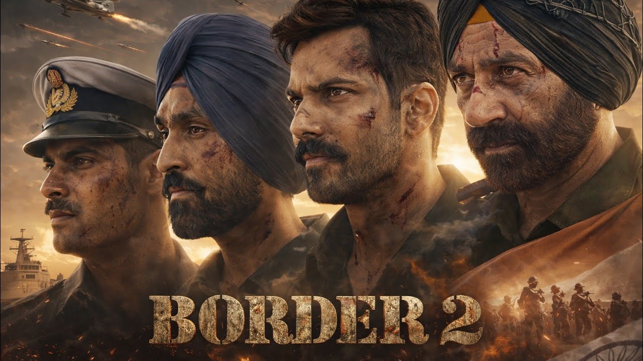 🎬 BORDER 2 | Full Movie | Deshbhakti, Action & Emotion | Indian Army War Film 🇮🇳🔥💪