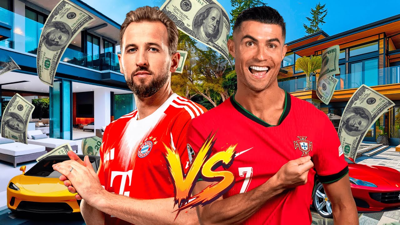 Cristiano Ronaldo vs Harry Kane: WHO IS RICHER?